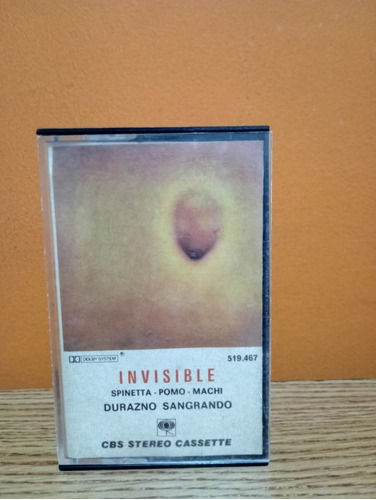 Cassette Invisible Durazno Sangrando Spinetta