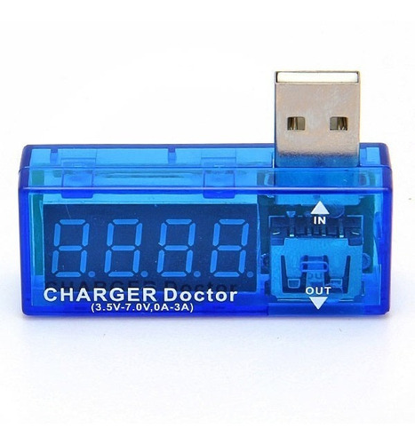 Medidor De Voltagem E Amperagem Usb Charger