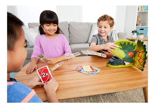 Juego Jurassic World Uno Attack Descontinuada Nuevo Dinosaur (Usado)
