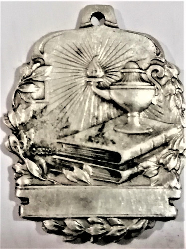 Medalla Esc. De Comercio Zona Sud - Al Mejor Alumno 1957 - 