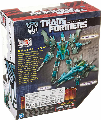 Transformers Generaciones Voyager Brainstorm