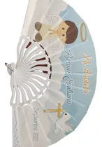 Comprar 60 Abanicos Personalizados Boda, Xv Años, Primera Comunión 