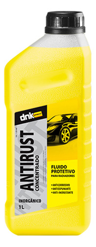 Liquido Refrigerante Vehicu. 1 Litro Listo Para Uso Amarillo