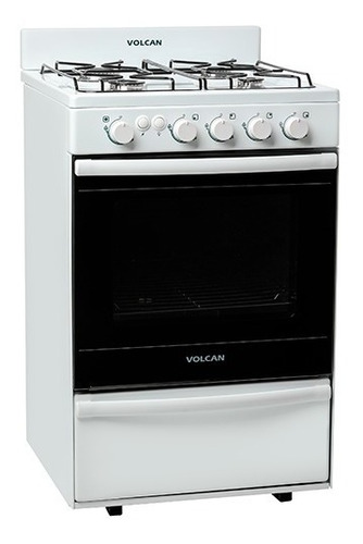 Cocina Volcan 87643vm Blanca 55cm  C/luz Y Encendido