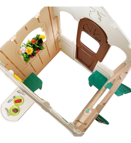 Juego Casa Infantil Country Grow'n Up Color Beige