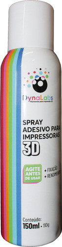 Spray Adesivo Fixador Pla Abs Petg Nylon P/ Impressora 3d