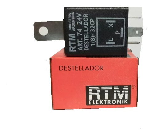 Destellador Balizador Electronico Universal Rtm 24v  3t