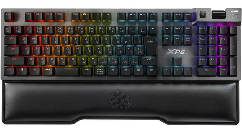 Teclado Gamer Mecanico Xpg Summoner Rgb Cherry Mx Silver Usb