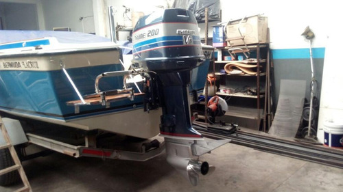 Imagen 8 de 9 de Lancha Bermuda La Cruz Con Evinrude V6 200hp