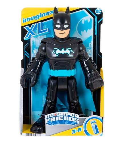 Imaginext Dc Super Friends, Figura Xl Batman Bat-tech