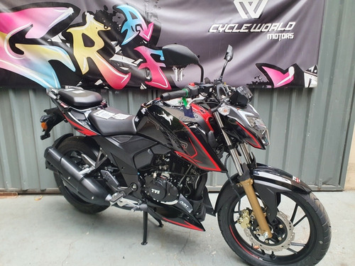 Imagen 14 de 15 de Tvs Rtr 200 Gps Led Showa Regulable Carburada Al 3/4