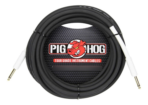 Pig Hog Ph1 Cable De Instrumento Para Guitarra (0.315 In)