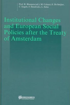 Libro Institutional Changes And European Social Policies ...