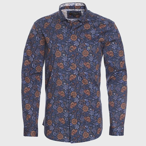 Camisa Hombre Potros Spandex Estampada