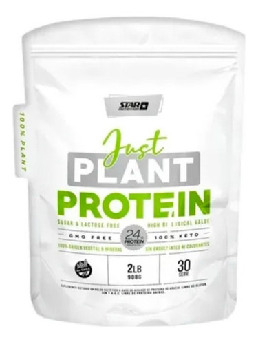 Just Plant Protein 2lbs Star Nutrition Proteina Vegana 