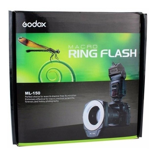 Flash Macro Ring Godox Ml 150 P/ Dentista E Macro Canon Yn14