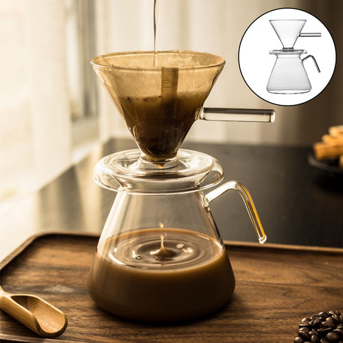 T Cafetera Para Verter Sobre Vidrio, Cafetera De Goteo