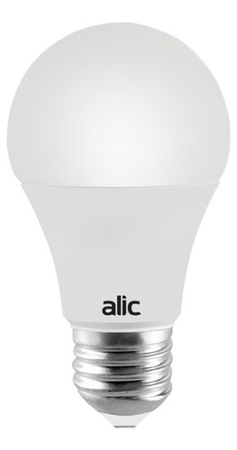 Lámpara Eco Led Alic A60 9w=80w Cálida O Fría Por Unidad