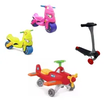 Comprar Plaza Blanda Combo X3 Avion Monopatin Trotinete Scooter 