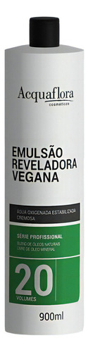  Acquaflora Emulsão Reveladora Vegana 900ml - 20 Volumes Tom 20 Volumes