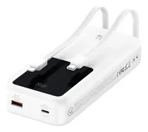 Comprar Power Bank 20.000 Mah Carga Rapida 20w Con Cables Incluidos