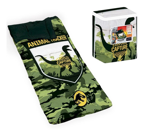 Sleeping Bag Bolsa De Dormir Jurassic World Camping 