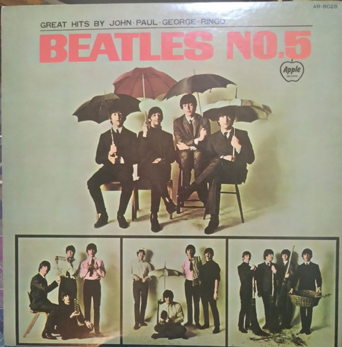 The Beatles-vol 5-vinilo Edicion Japon