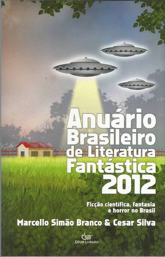 Anuário Brasileiro De Literatura Fantástica 2012 - Editora Devir - Bonellihq Cx238 P20