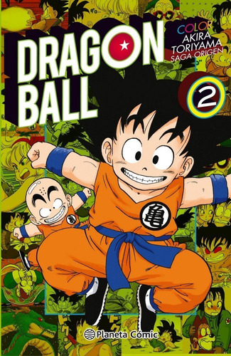 Dragon Ball Color Origen y Red Ribbon nÃÂº 02/08, de Toriyama, Akira. Editorial Planeta Cómic, tapa blanda en español