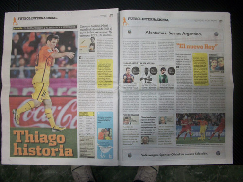 Messi - Records - Goles - Hat Trick - Etc. Coleccion - X Dos (Usado)