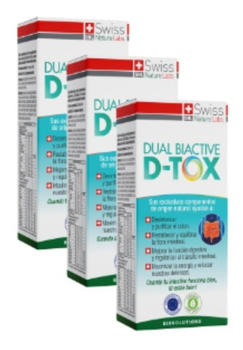 Imagen 2 de 9 de Dual Biactive Dtox Tres Meses X 1 - 180 Tomas