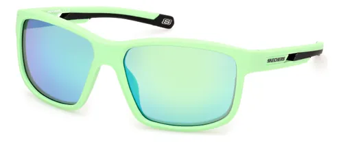 Lentes De Sol Verde Mate Espejados Skechers Se636394q