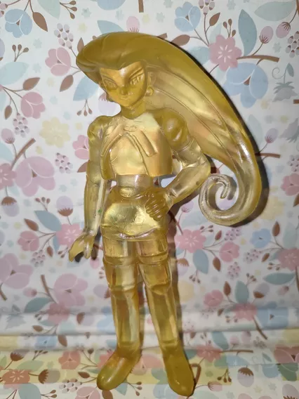 Figura Jessie Pokemon Bootleg Vintage Transparente