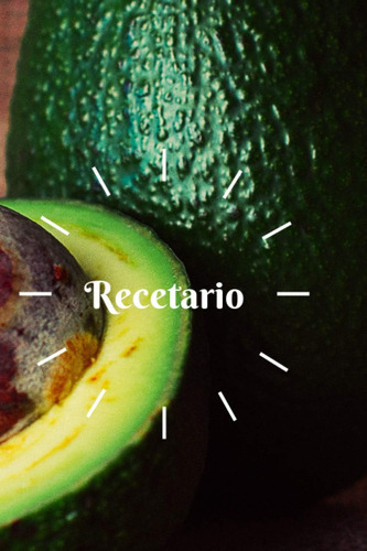 Libro: Recetario: Notas De Recetas (spanish Edition)