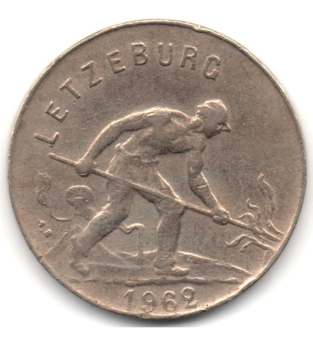 Luxemburgo 1 Franco 1962