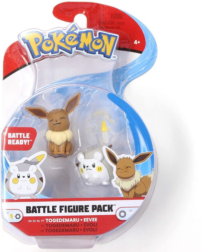 Pokémon Pack De 2 Figuras Acción Original