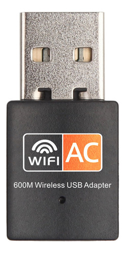 Adaptador Usb Wifi, Ac600mbps Dual Usb Wifi Inalámbrico De 2