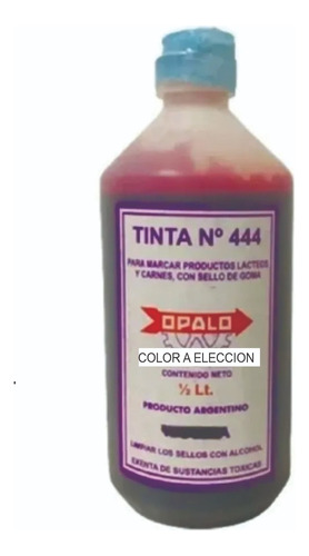 Tinta Comestible Opalo 444 Rojo-marron -violeta X 450cc