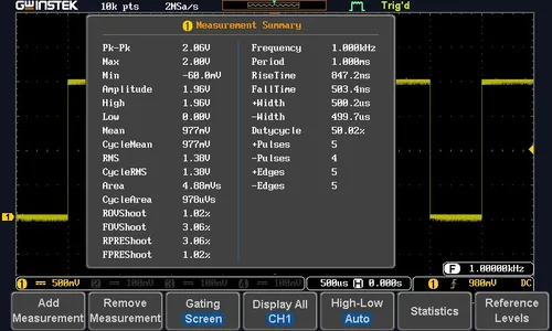 Osciloscopio Gw Instek Gds1072b 70mhz Electrocomponentes