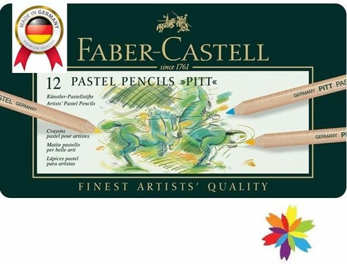 Lapices Faber Castell Pitt Pastel X 12 Barrio Norte