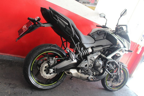 Imagem 3 de 11 de Kawasaki Versys 650 Abs 2019 Preta Preto