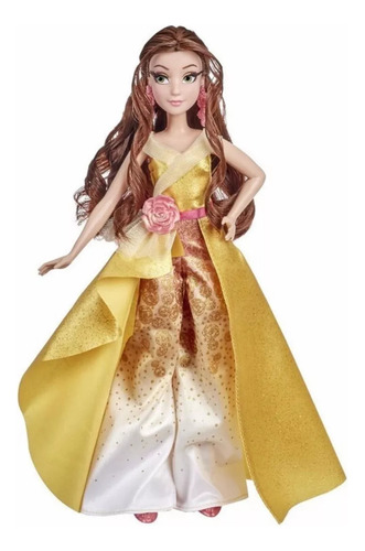 Muñeca Hasbro Disney Princess Style Serie 08 Bella 32 Cm