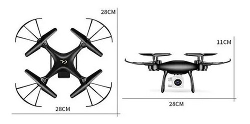 Dron 8s Hd Wifi Fpv, Dron Cuadricóptero, 1080p