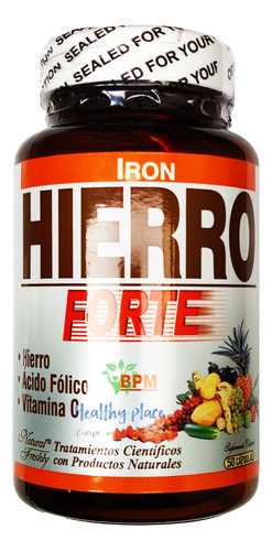 Hierro Iron 50 Capsulas Blandas - Unidad a $498