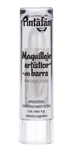 Maquillaje En Barra Pintafan Blanco