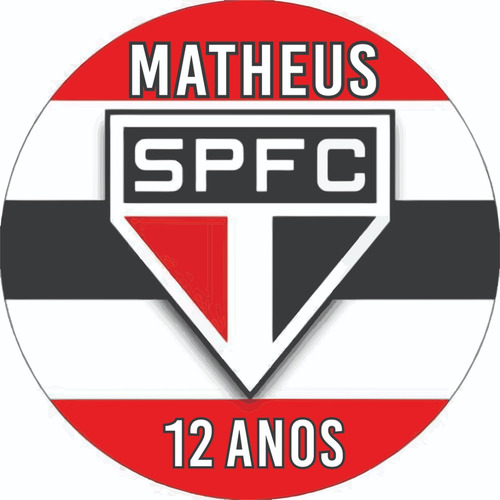 Etiqueta Adesiva Personalizada São Paulo 60 Unidades 4x4cm