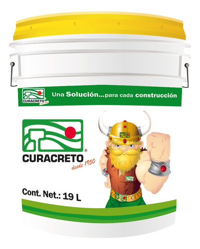 Aditivo De Concreto Curacreto Blanco Jr T1ca 19lt.