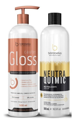 Neutraquimic Neutraliza Ph Elimina Cheiro + Cauter Gloss Kit