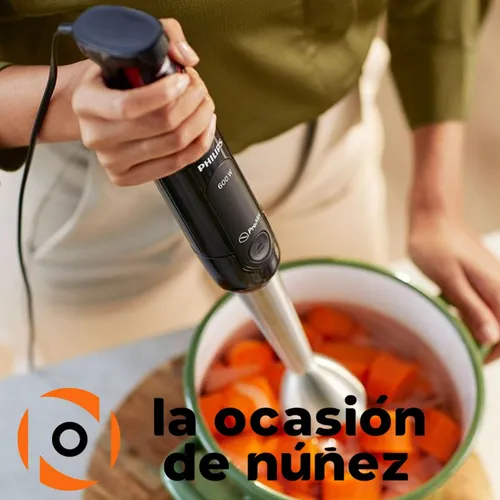 Mixer Philips Promix 600w Minipimer Licuadora Manual Vaso