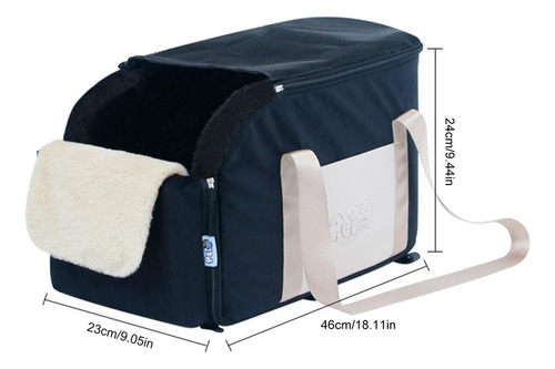 Asiento De Coche For Perros Con Consola Central Asiento Par